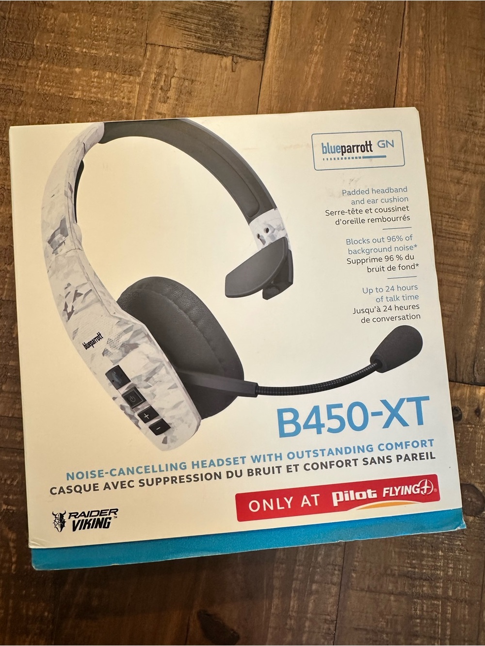 NEW BlueParrot B450-XT Noise-Cancelling Headset